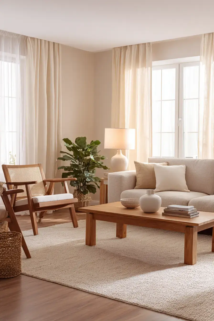 29 Warm Beige Living Room Ideas That Read Lived-In, Not Plain 21