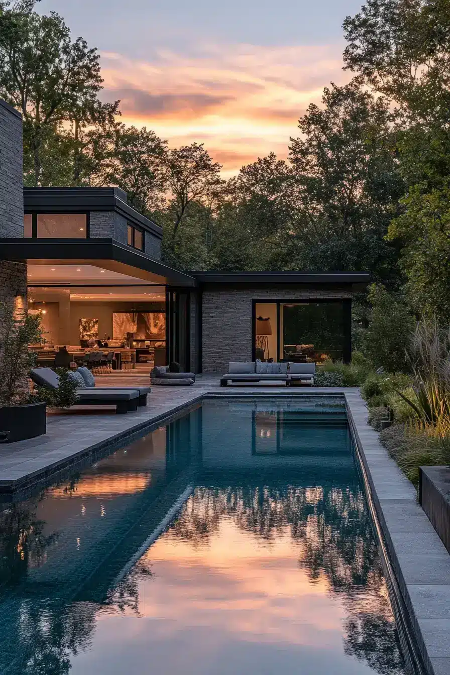 29 Backyard Pool Designs That Fit a Normal Lot 22