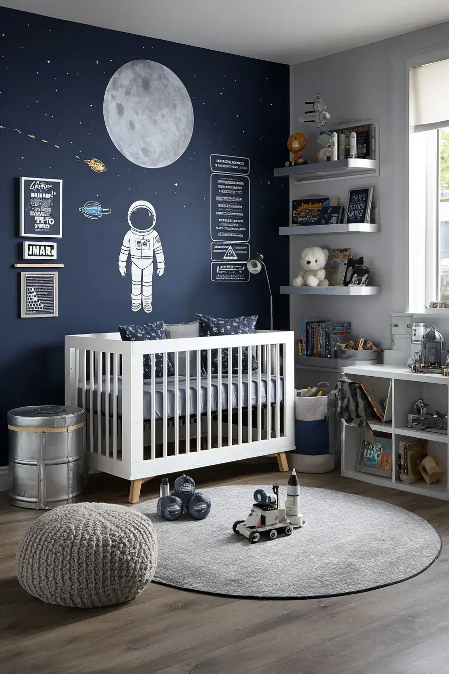 29 Space Themed Nursery Ideas a Little One Will Stargaze Over 22