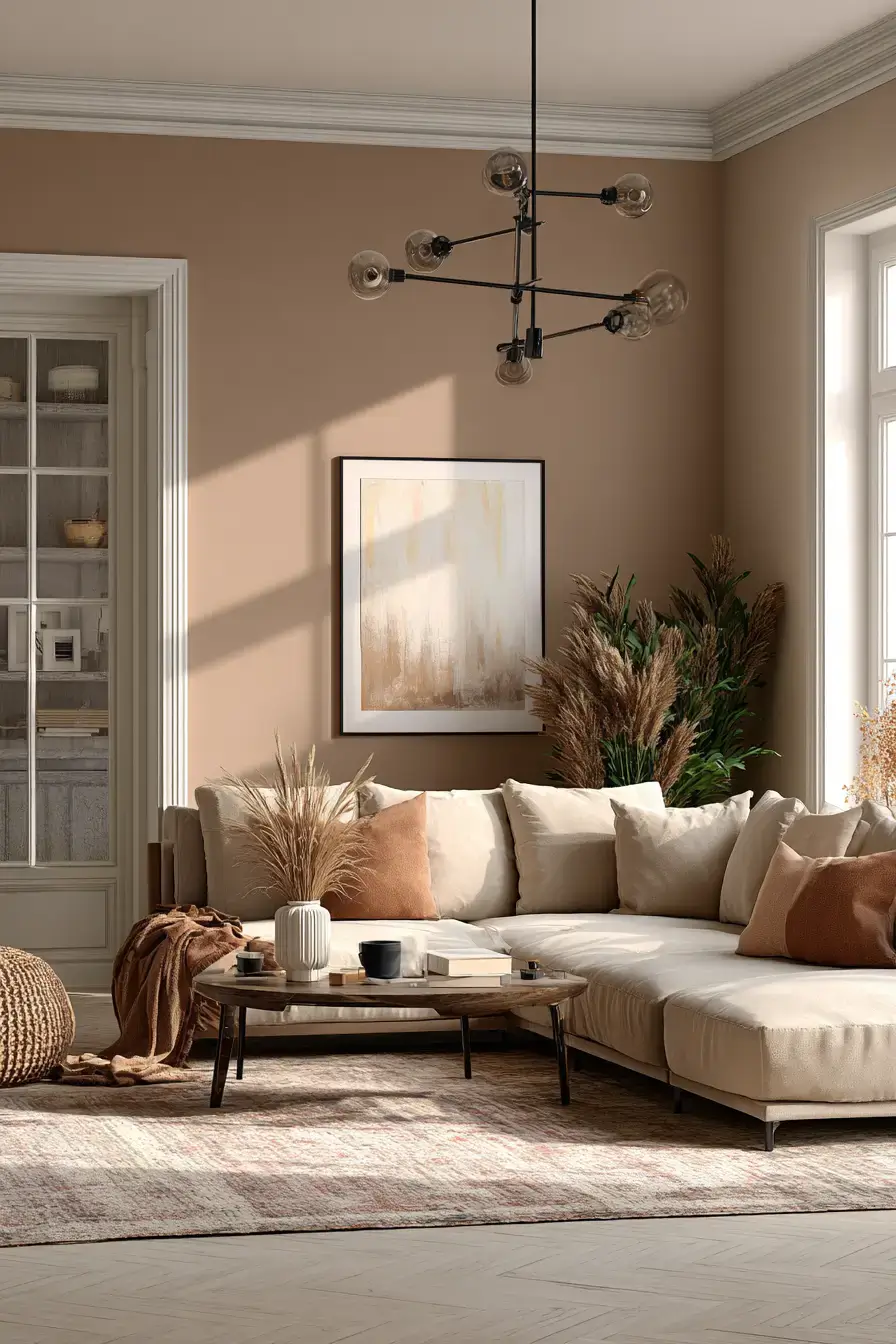 29 Warm Earthy Living Room Ideas Grounded in Real Materials 22