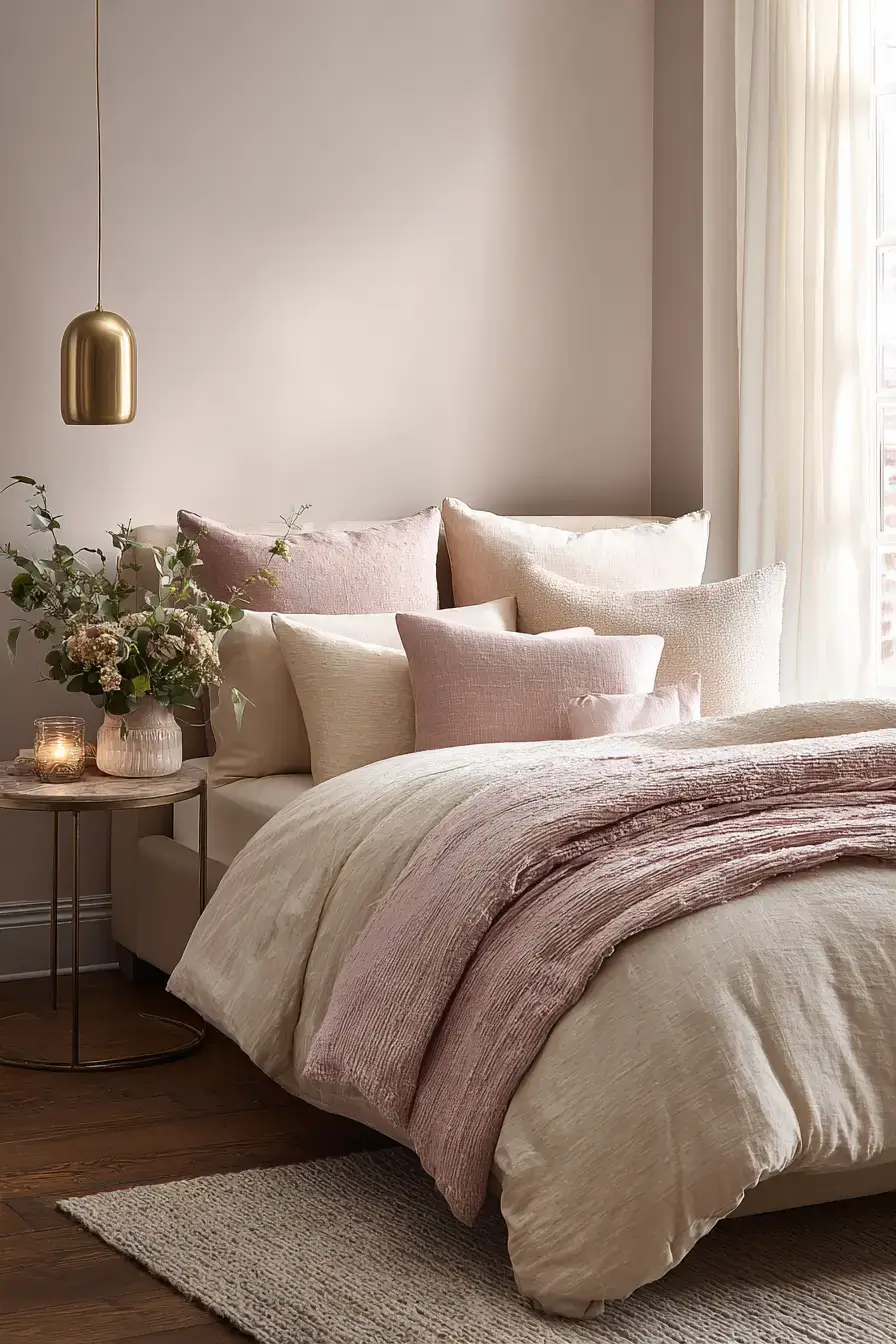 29 Warm Beige Bedroom Ideas for a Room That Calms You Down 22