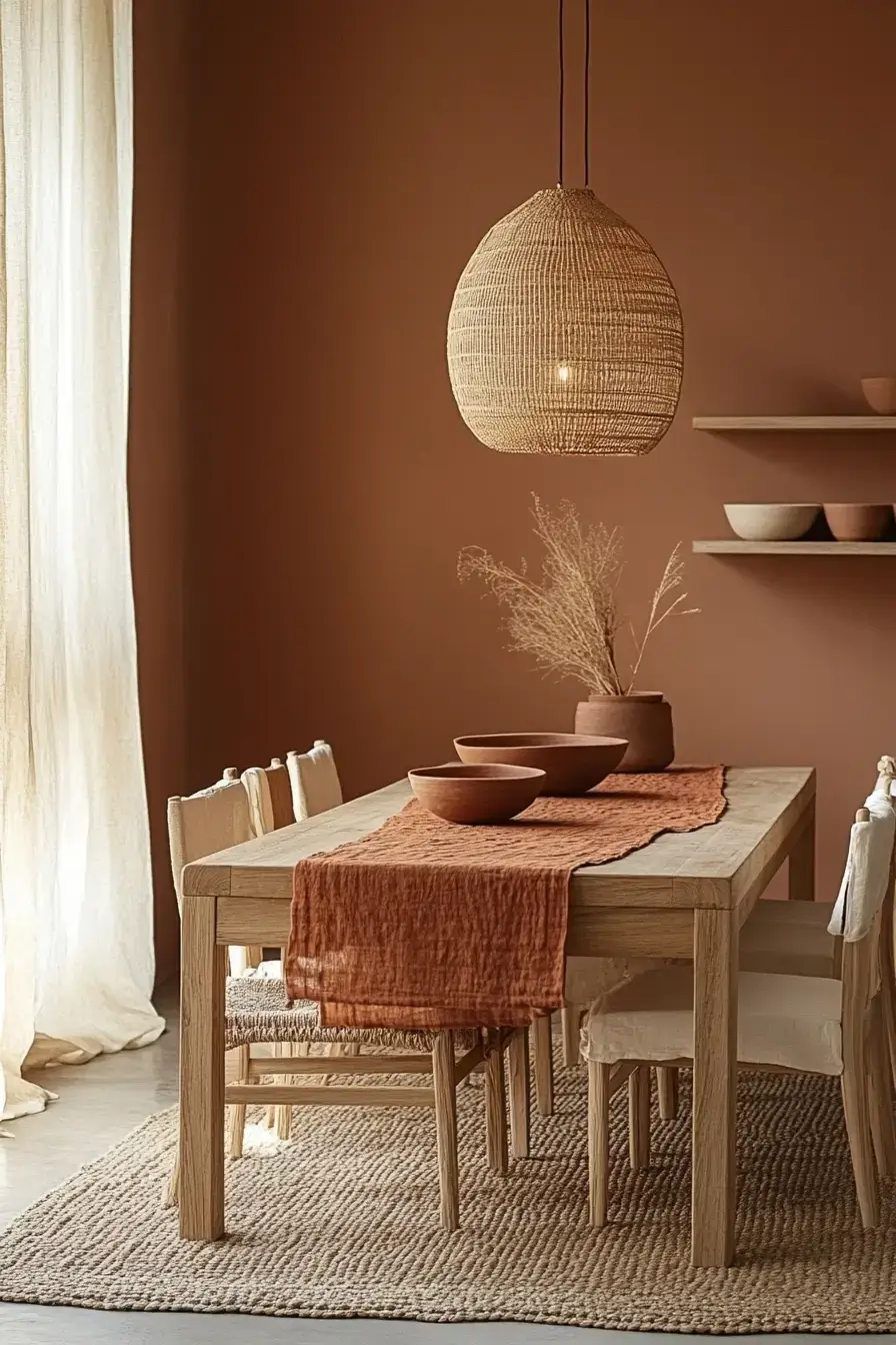 29 Warm Dining Room Ideas for a Table People Linger At 22