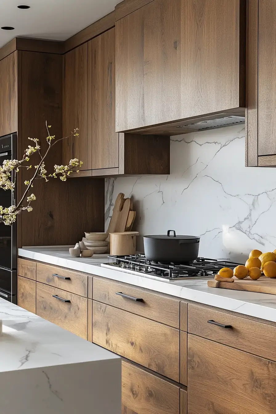 29 Stained Kitchen Cabinets Ideas That Show the Real Wood 22