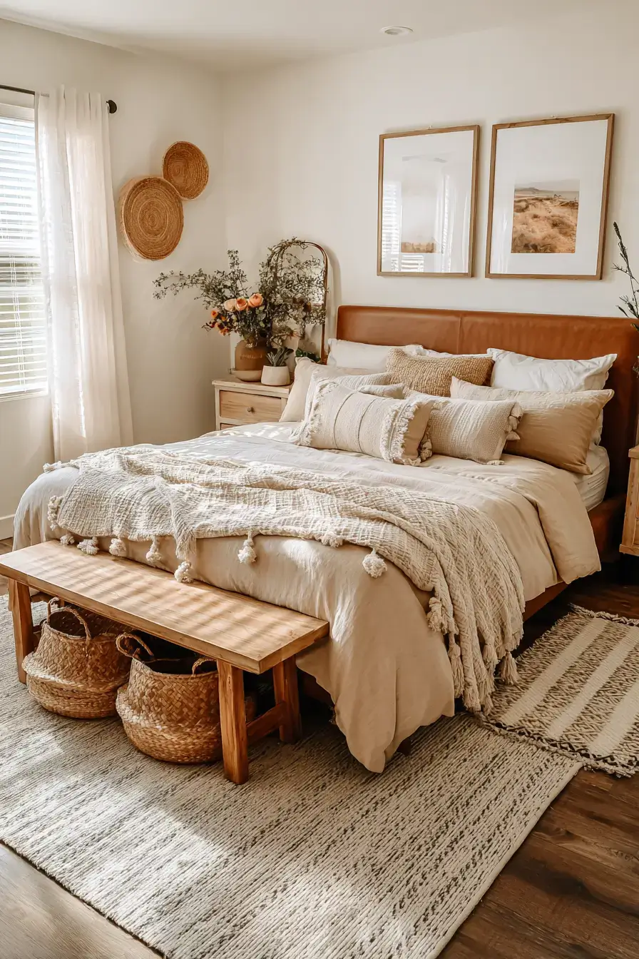 29 Beachy Boho Bedroom Ideas That Skip the Clichés 22