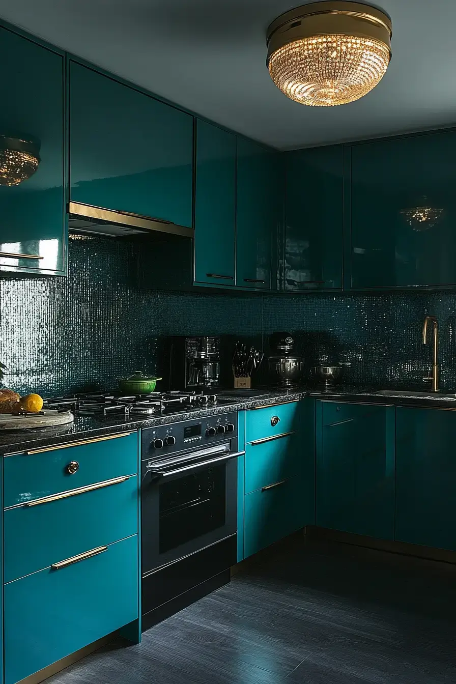 29 Aluminium Kitchen Cabinets Ideas for a Cool, Clean Look 22