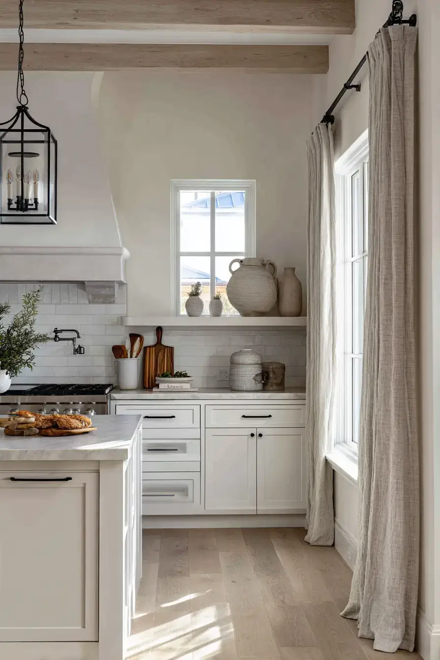 29 Farmhouse Kitchen With White Cabinets Ideas That Stay Honest 22