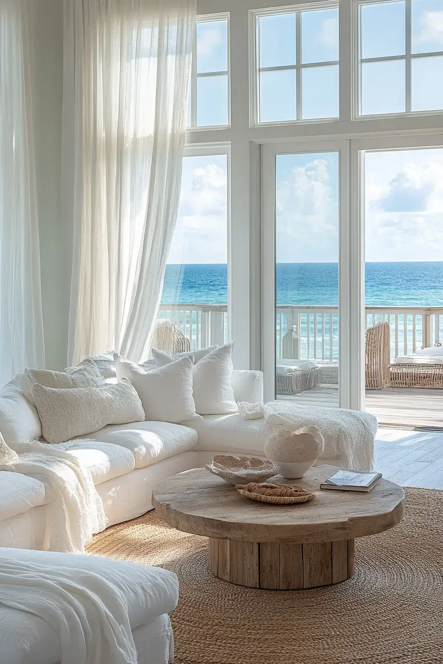 29 Beachy Living Room Ideas for an Open, Airy Space 22