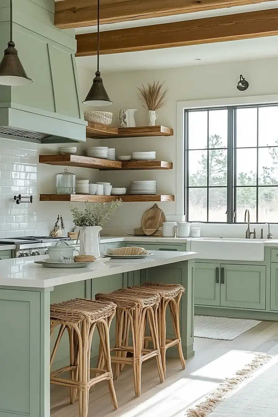 29 Colored Kitchen Cabinets Ideas That Actually Age Well 22