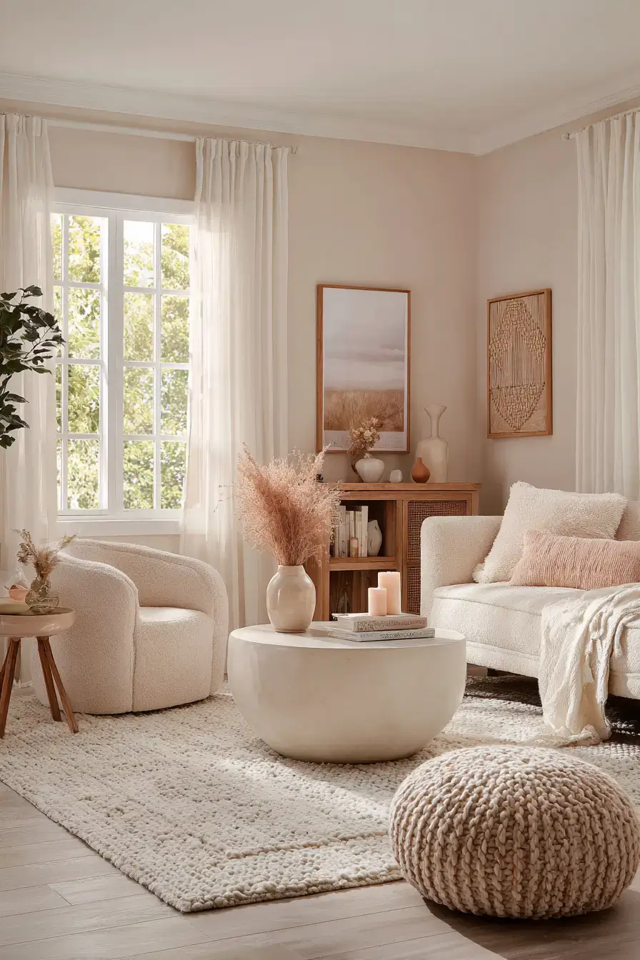 29 Warm Boho Living Room Ideas That Skip the Clichés 22