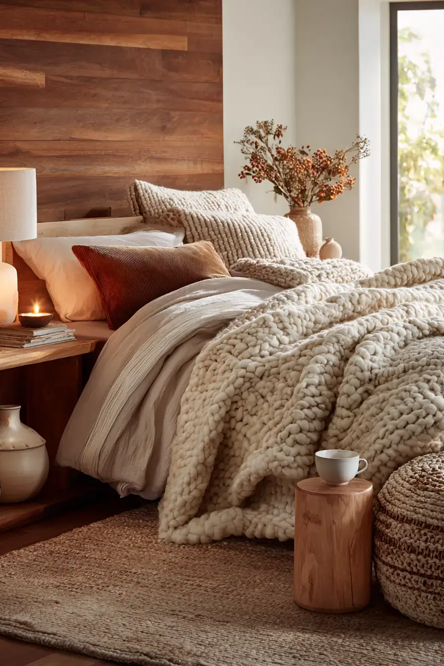 29 Warm Bedroom Aesthetic Ideas for a Room That Feels Held 22