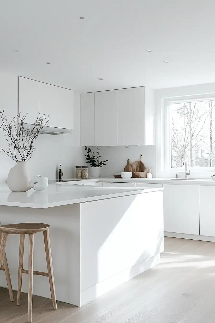 29 White Kitchen Cabinets Ideas That Keep the Room Bright 23