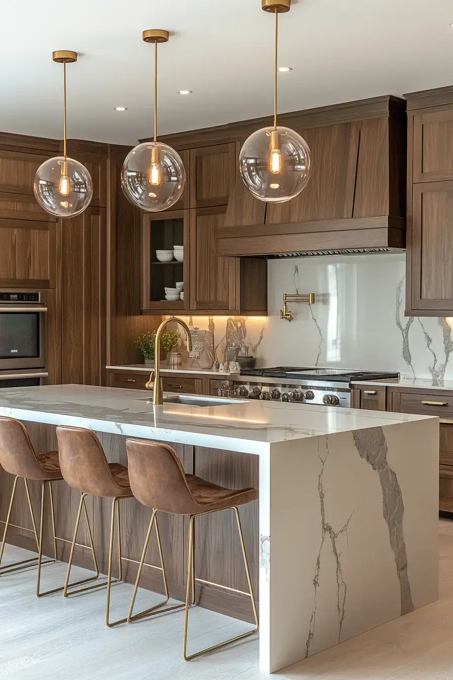 29 Stained Kitchen Cabinets Ideas That Show the Real Wood 23