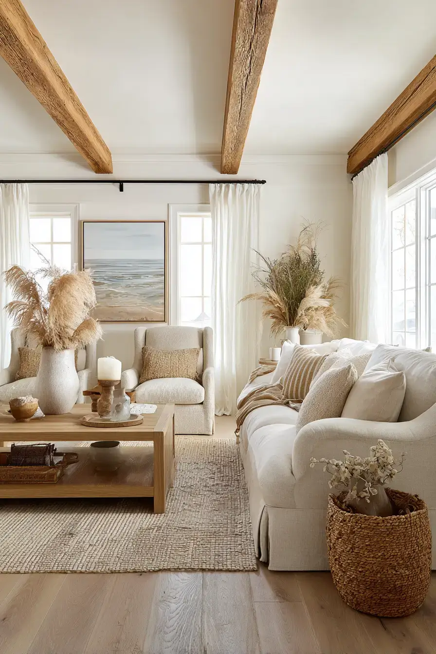 29 Beachy Living Room Ideas for an Open, Airy Space 23