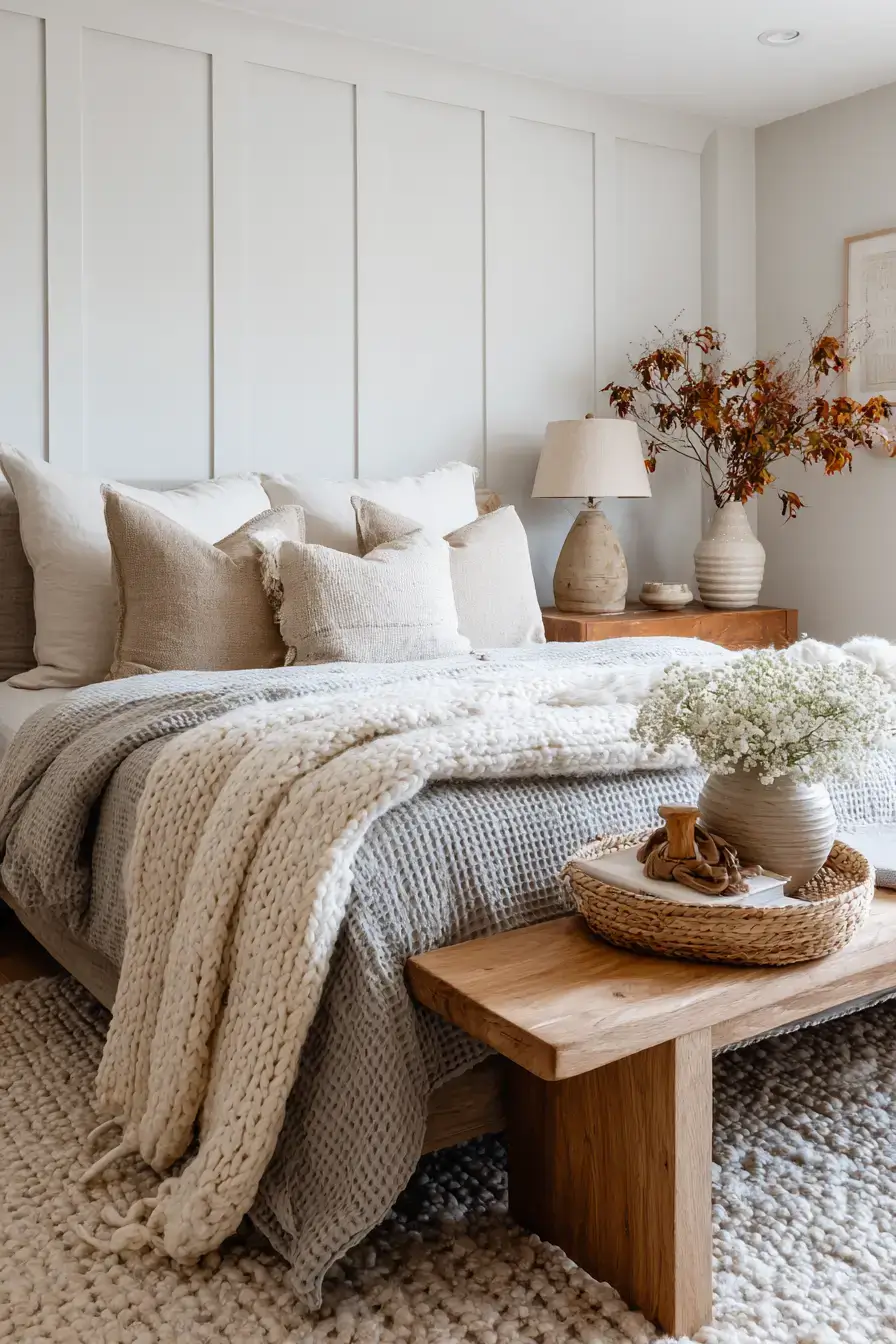 29 Warm Bedroom Ideas That Make the Cold Mornings Easier 23