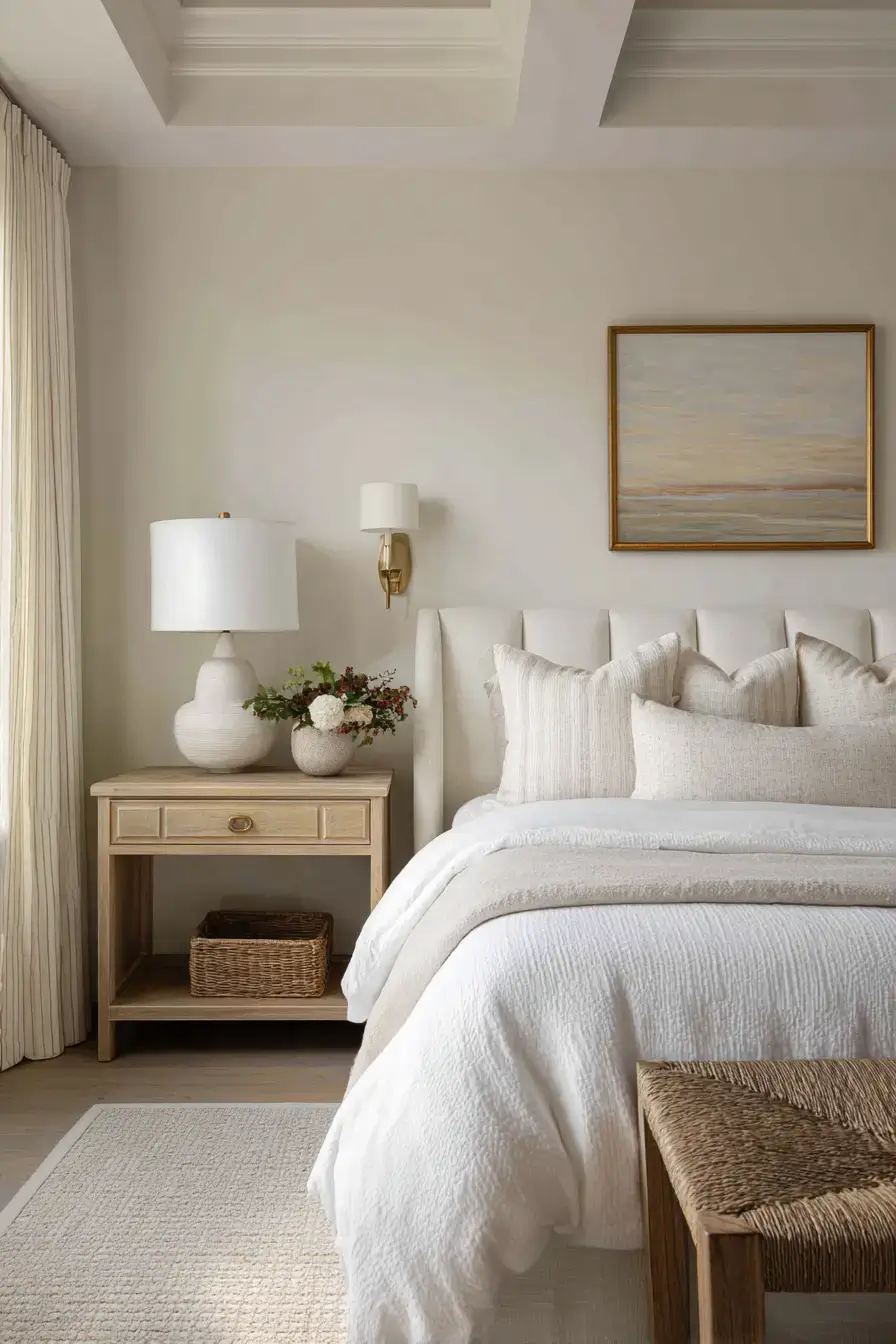 29 Warm Neutral Bedroom Ideas That Never Go Flat 23