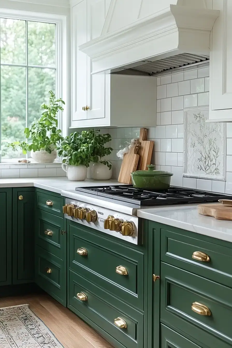29 Two Toned Kitchen Cabinets Ideas That Split the Color Right 24