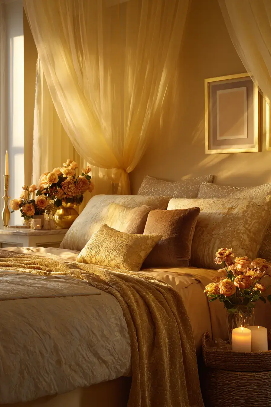 29 Warm Bedroom Aesthetic Ideas for a Room That Feels Held 24