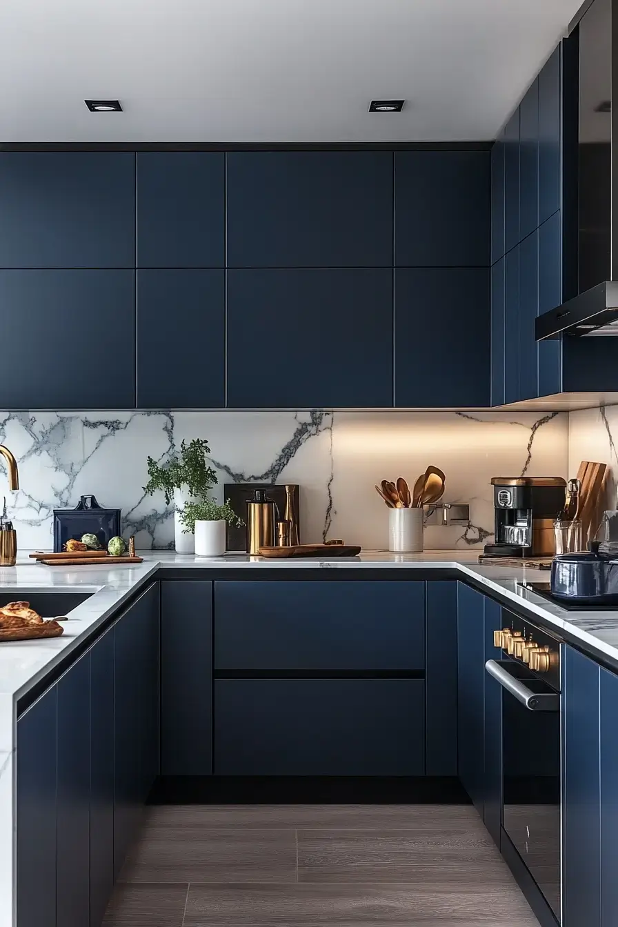 29 Handleless Cabinets Ideas for a Kitchen With No Visible Pulls 24