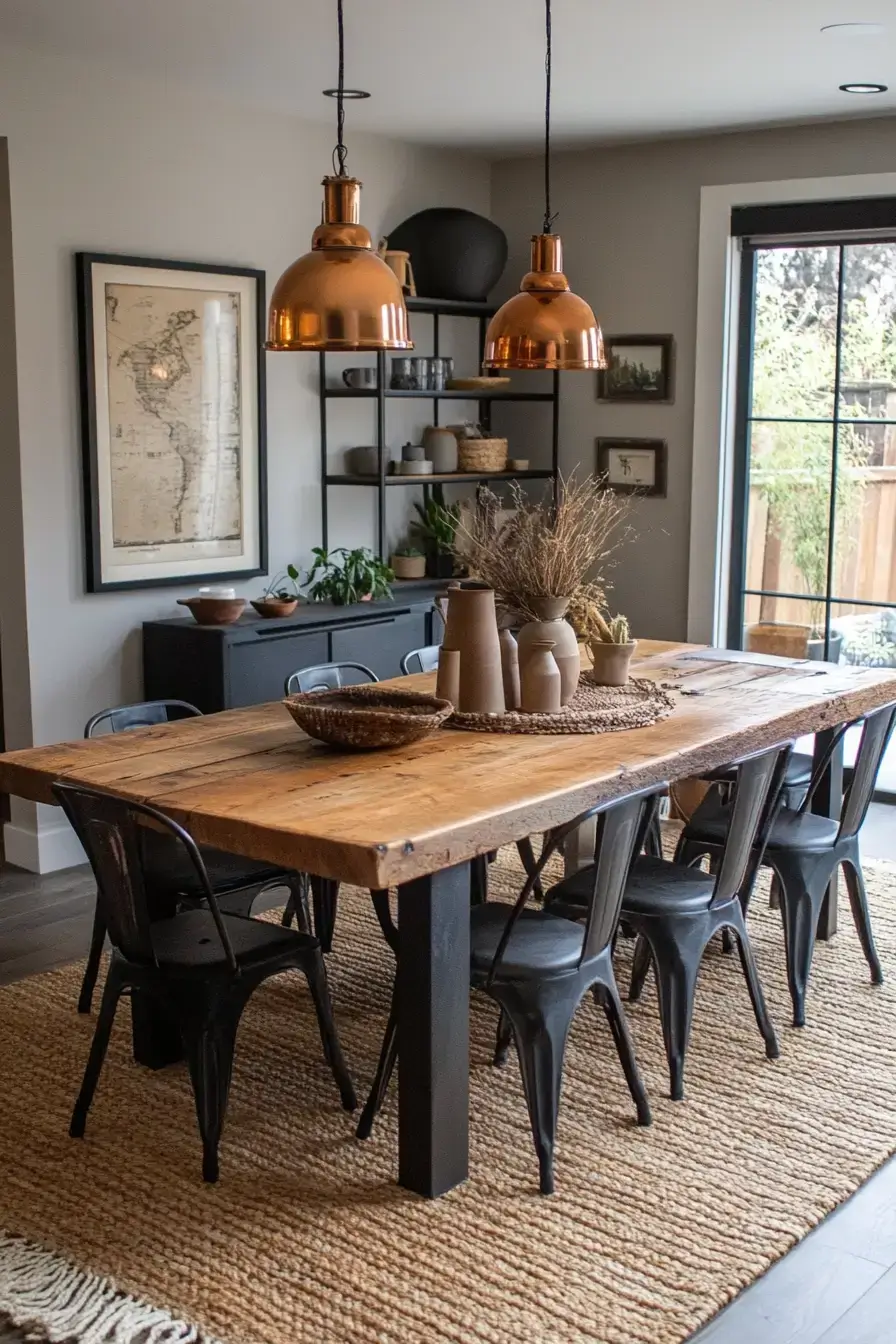 29 Warm Dining Room Ideas for a Table People Linger At 24