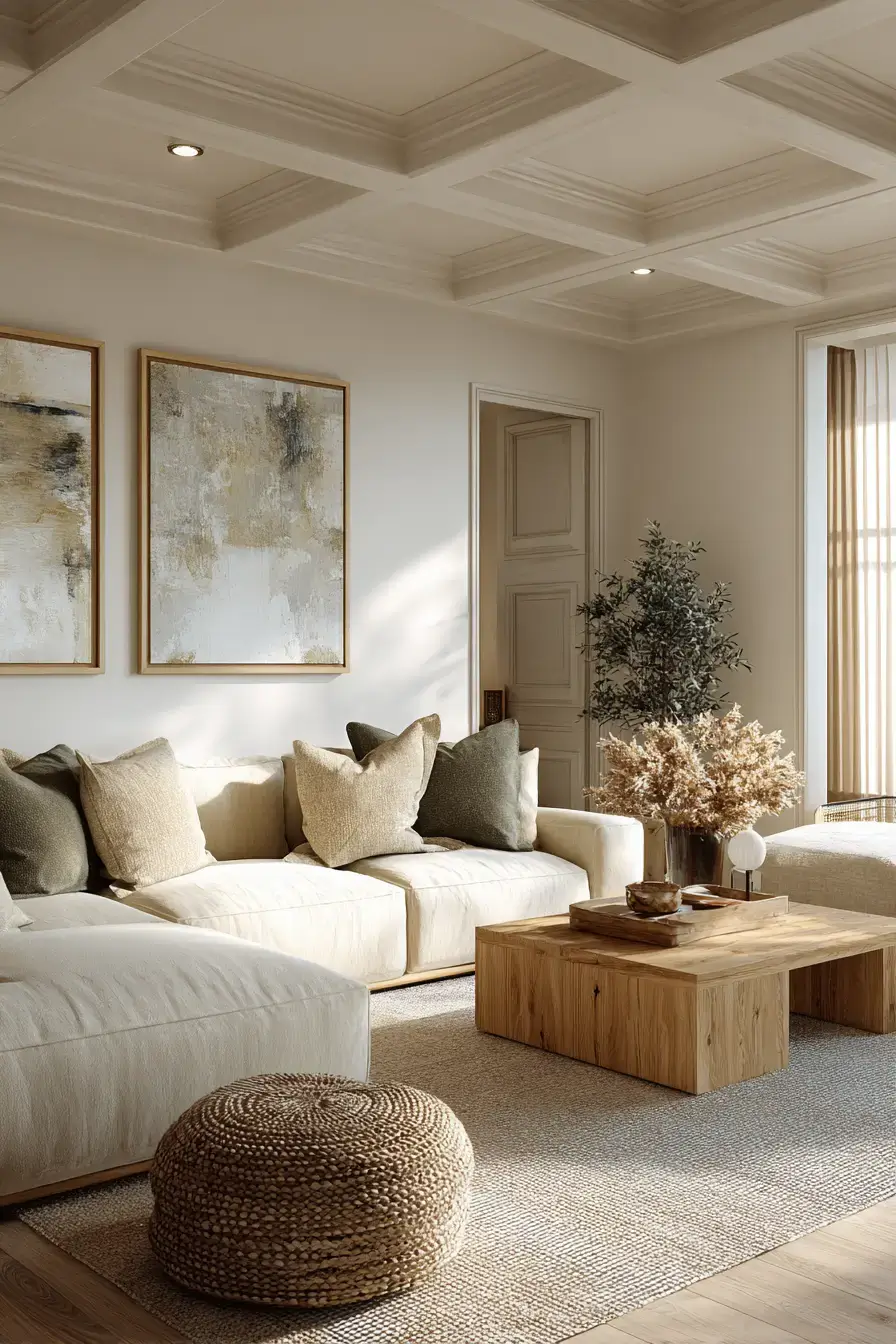 29 Warm Earthy Living Room Ideas Grounded in Real Materials 24