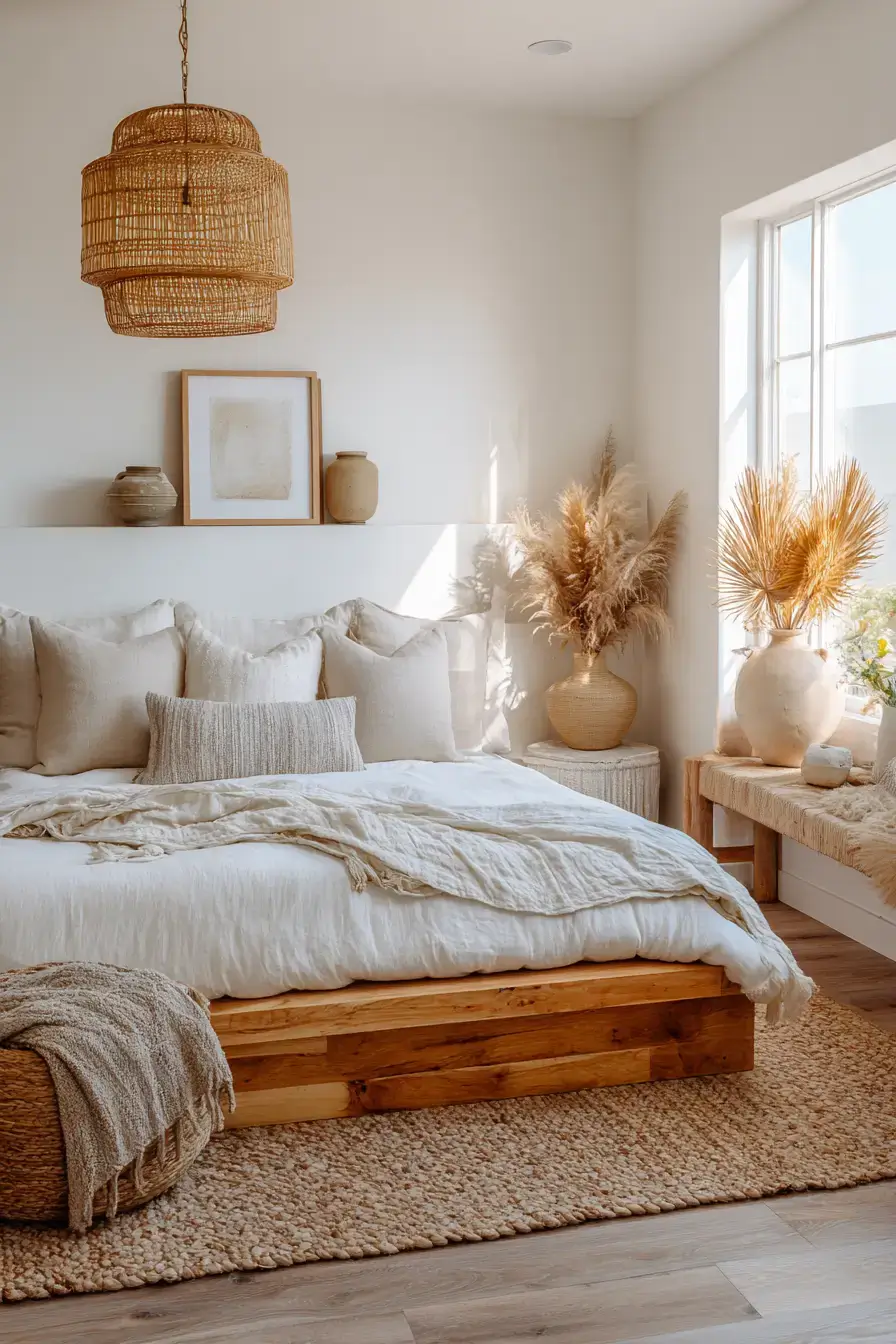29 Beachy Boho Bedroom Ideas That Skip the Clichés 24