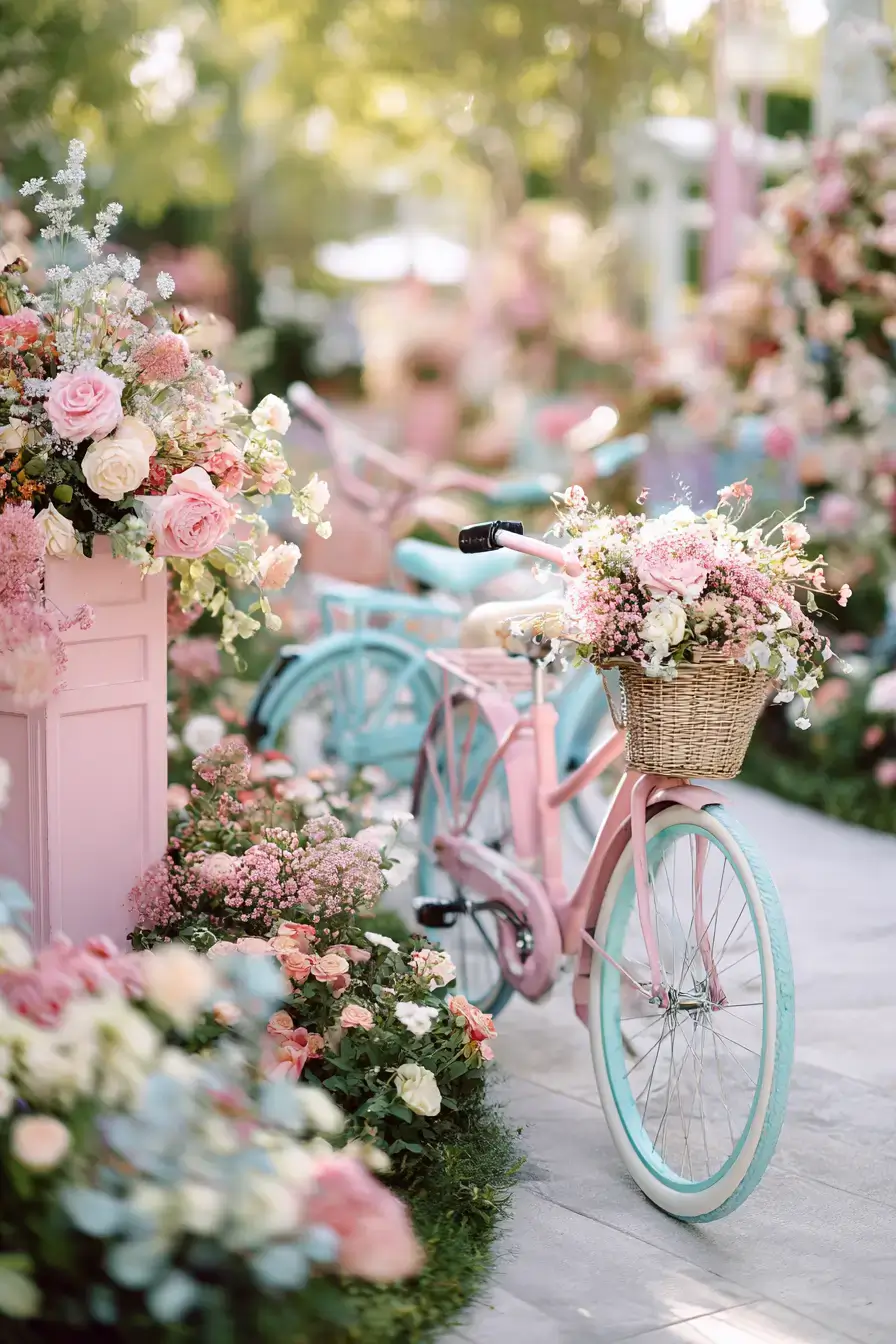 29 Bicycle Yard Decor Ideas for a Front Garden With Character 24
