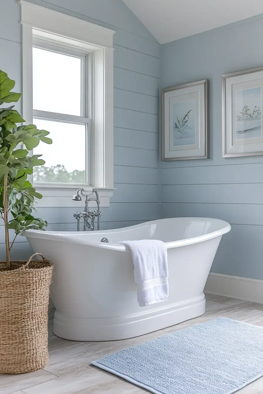 29 Beachy Bathroom Ideas That Feel Like a Cottage 24