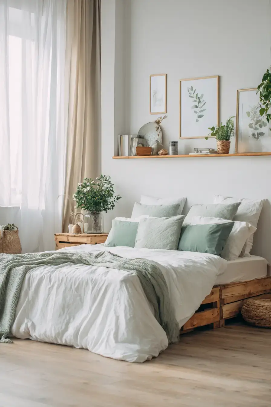 29 Nature Themed Bedroom Ideas That Keep the Outdoors Close 24