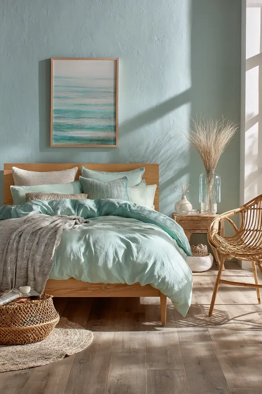 29 Beach Theme Bedroom Ideas for a Room That Feels Like a Cottage 24