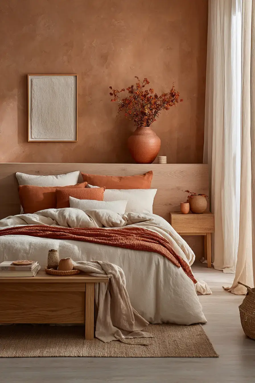 29 Warm Bedroom Ideas That Make the Cold Mornings Easier 24