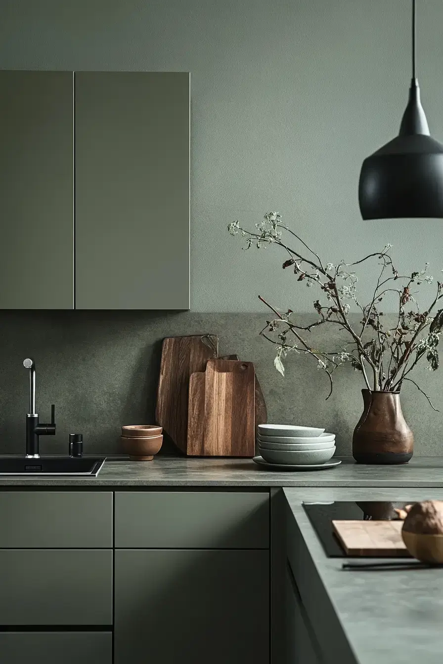 29 Sage Kitchen Cabinets Ideas for a Calm, Real Kitchen 25