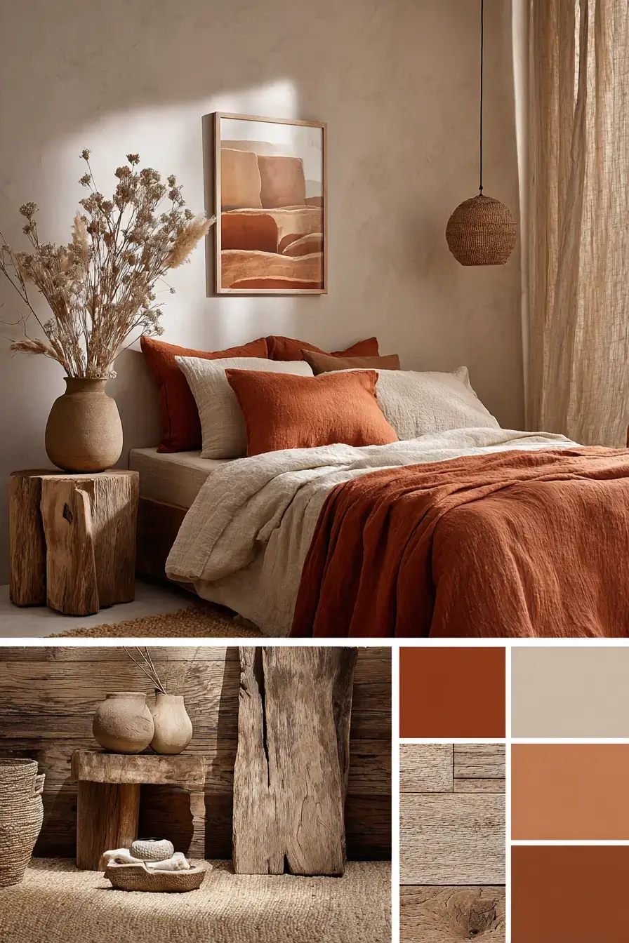 29 Nature Themed Bedroom Ideas That Keep the Outdoors Close 25