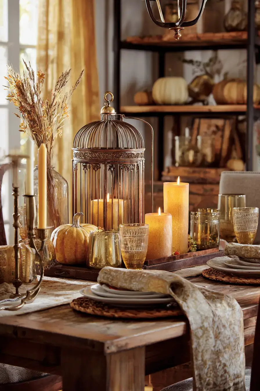 29 Vintage Birdcage Decor Ideas for a Cottage Corner 25