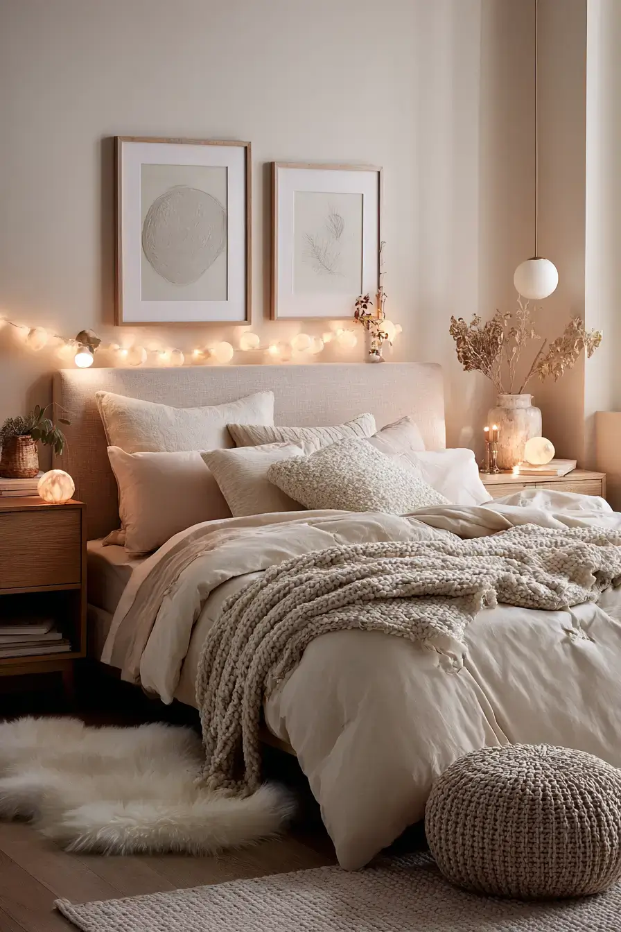 29 Warm Bedroom Aesthetic Ideas for a Room That Feels Held 25