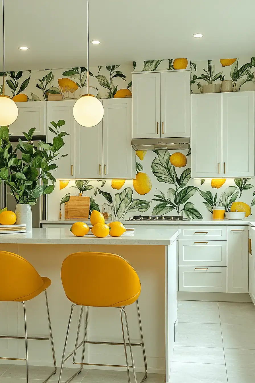 29 Lemon Themed Kitchen Ideas for a Bright, Cheerful Space 25