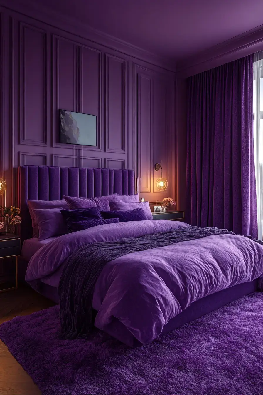 29 Purple Room Decor Ideas for a Space That Feels Grown-Up 25