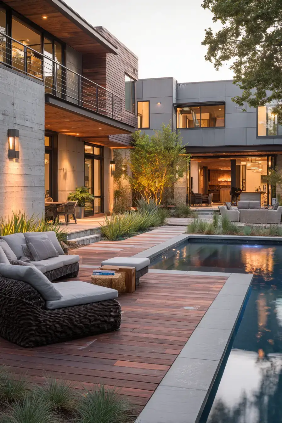 29 Backyard Pool Designs That Fit a Normal Lot 25