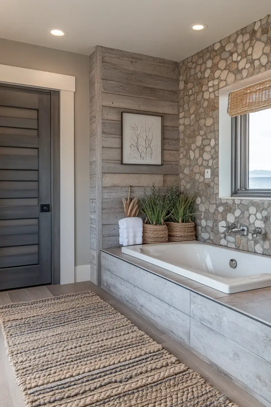 29 Beachy Bathroom Ideas That Feel Like a Cottage 25