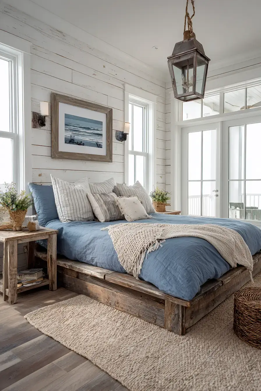 29 Beach Theme Bedroom Ideas for a Room That Feels Like a Cottage 25