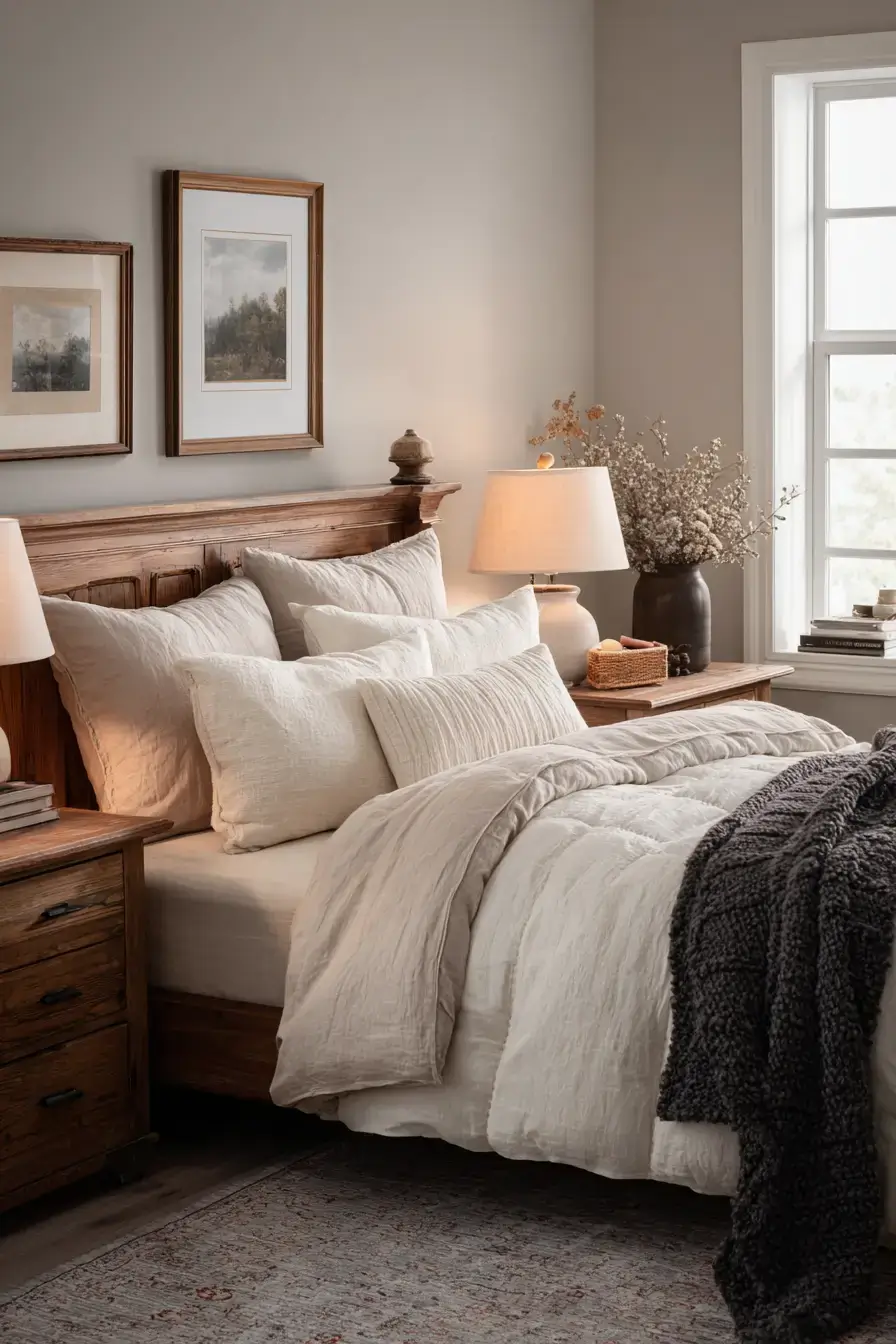 29 Warm Cozy Bedroom Ideas for the Nights That Run Long 26