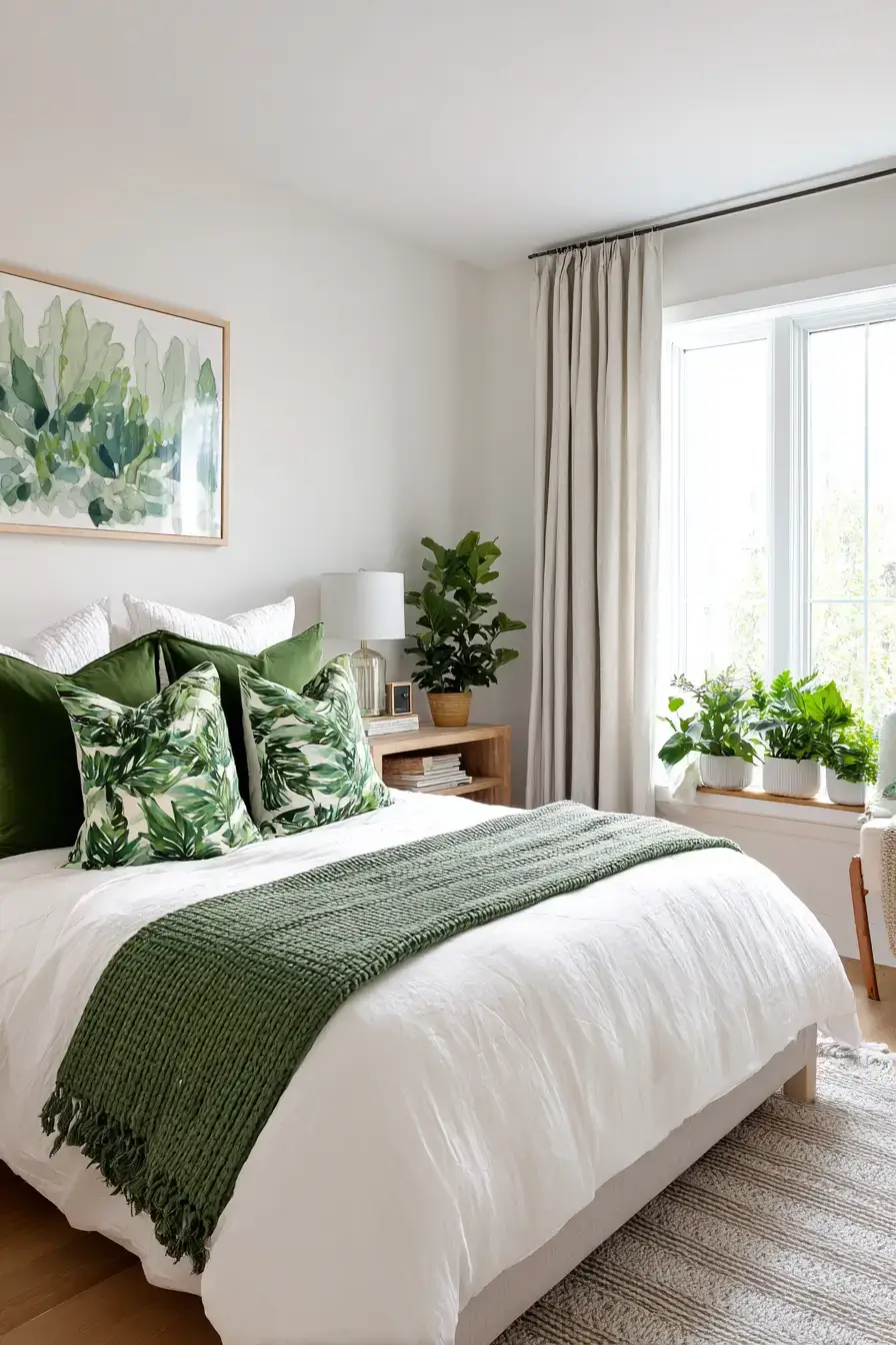 29 Nature Themed Bedroom Ideas That Keep the Outdoors Close 26
