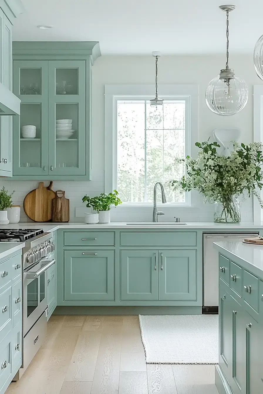 29 Colored Kitchen Cabinets Ideas That Actually Age Well 26