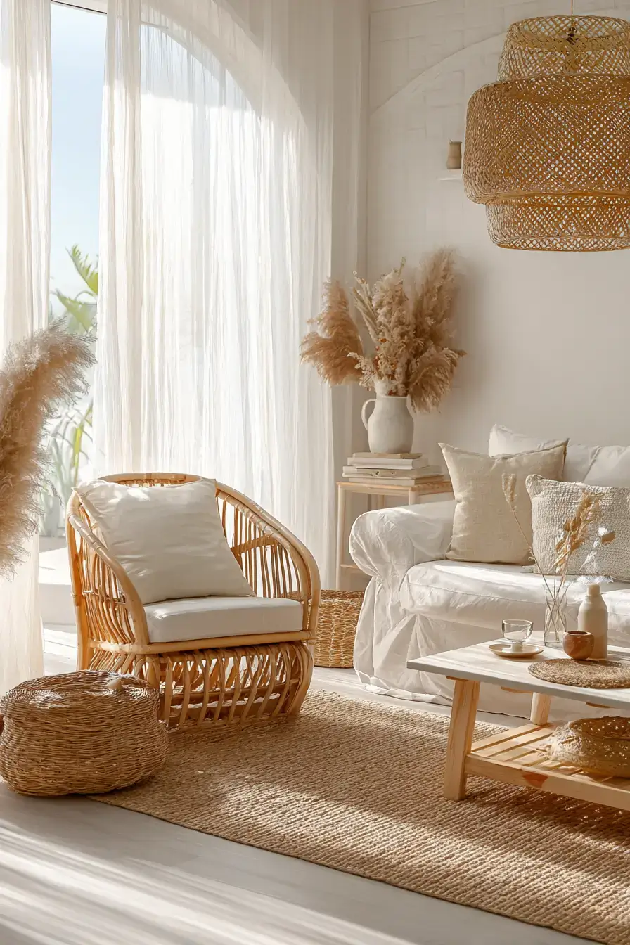 29 Beachy Living Room Ideas for an Open, Airy Space 26