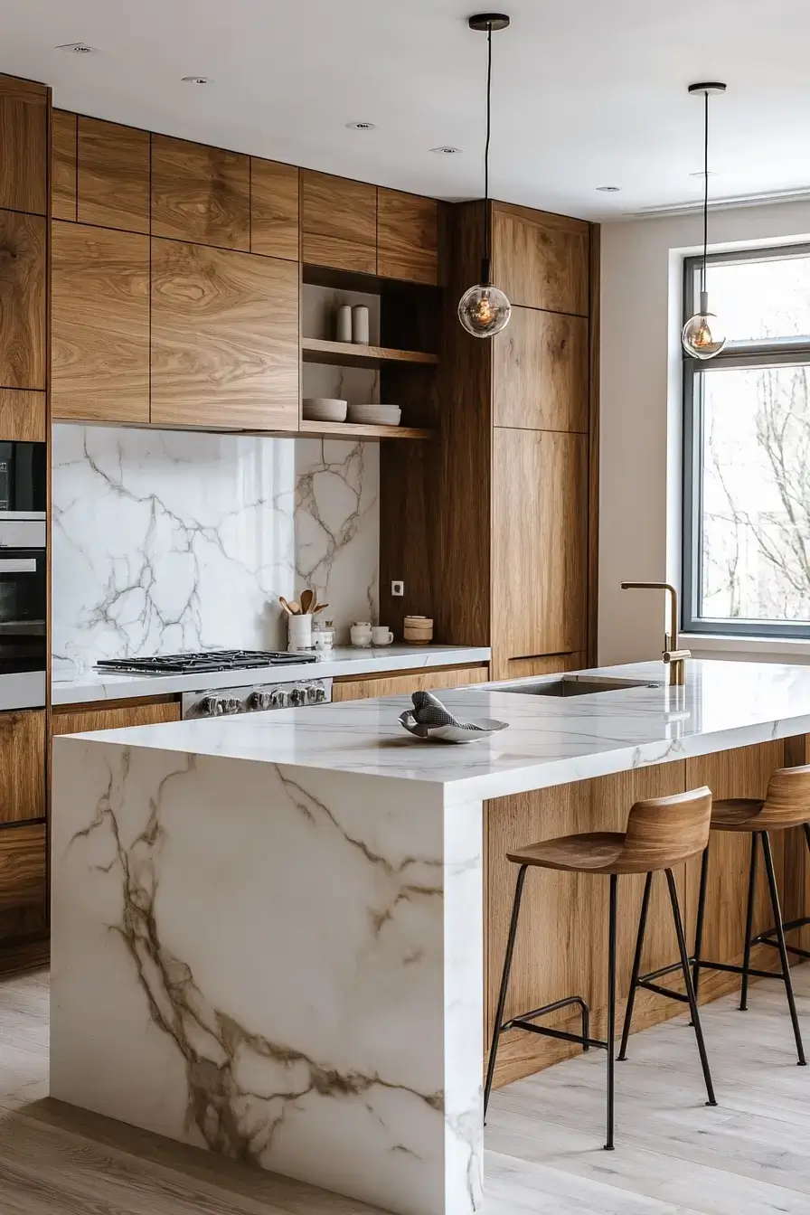 29 Stained Kitchen Cabinets Ideas That Show the Real Wood 26