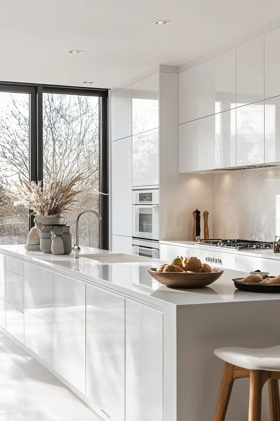 29 White Kitchen Cabinets Ideas That Keep the Room Bright 26