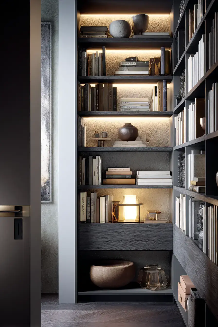 29 Bookshelves for Small Spaces That Hold More Than They Look Like 26