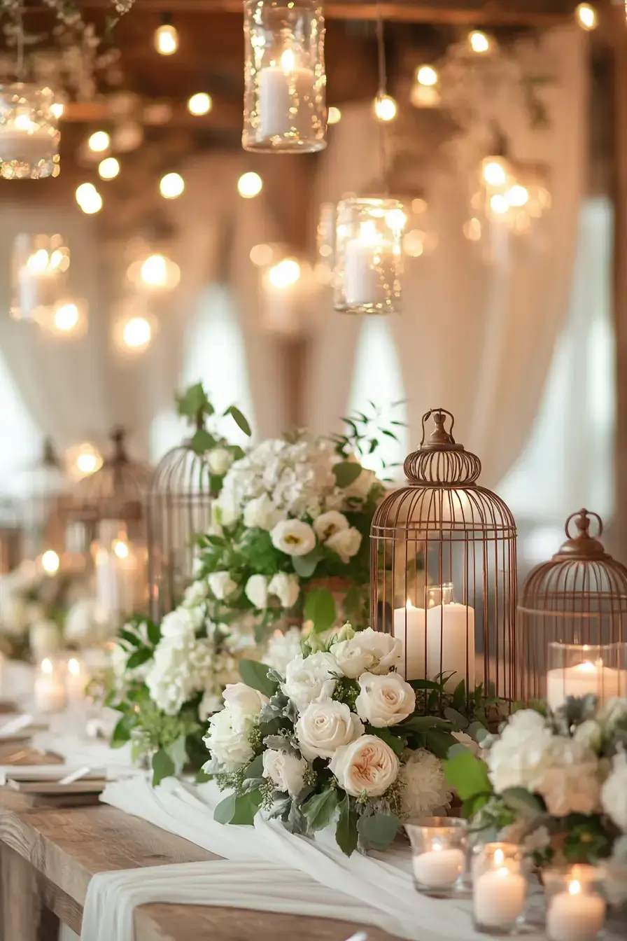 29 Vintage Birdcage Decor Ideas for a Cottage Corner 26