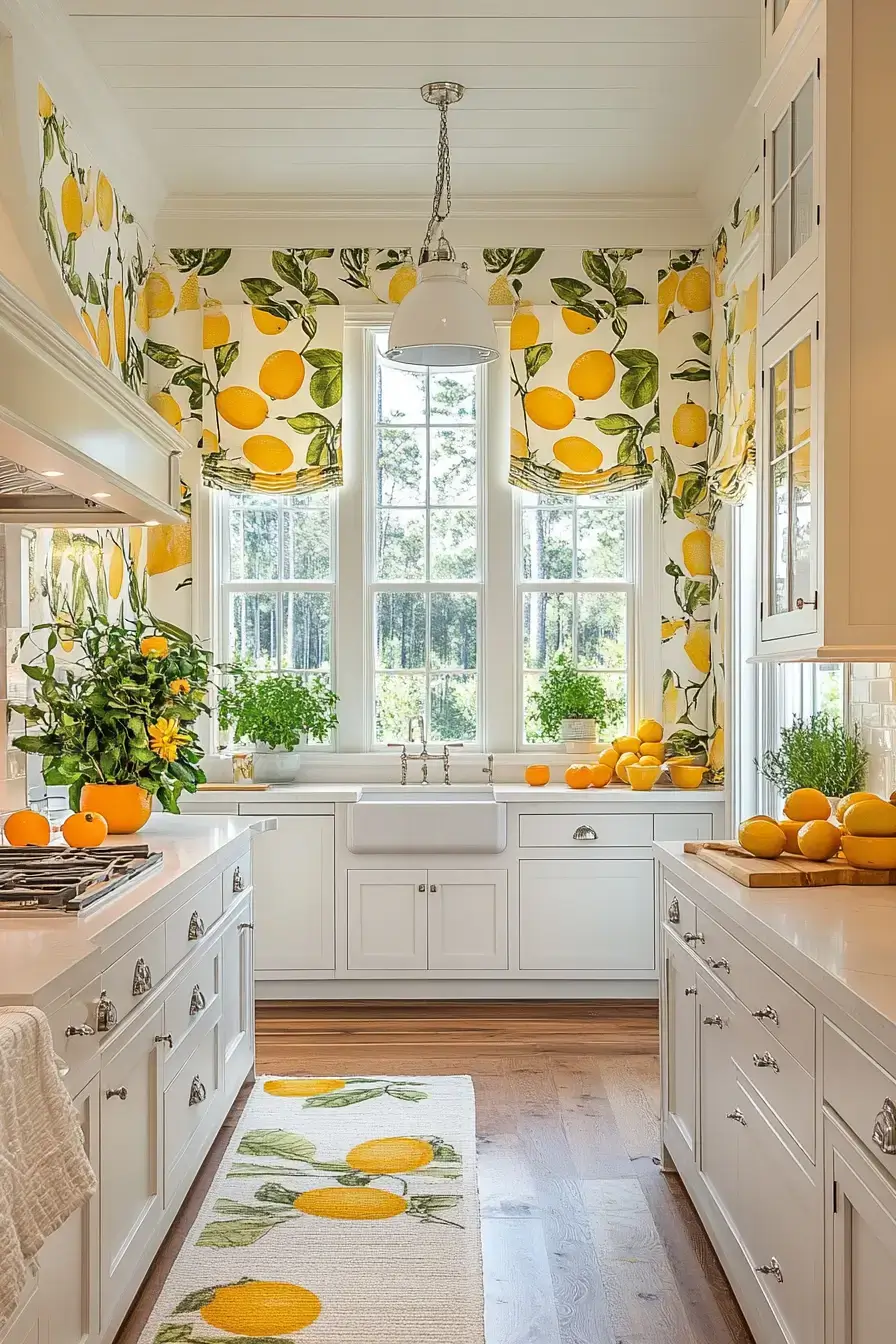 29 Lemon Themed Kitchen Ideas for a Bright, Cheerful Space 27