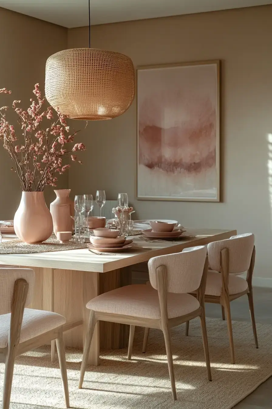 29 Warm Dining Room Ideas for a Table People Linger At 27