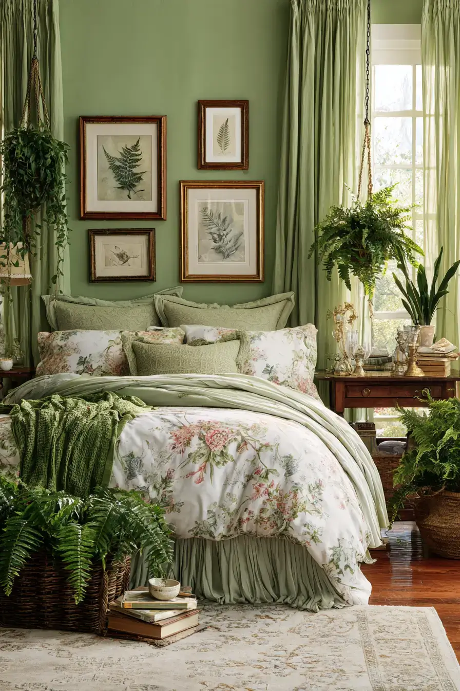 29 Nature Themed Bedroom Ideas That Keep the Outdoors Close 27